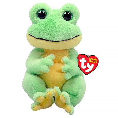 Мягкая игрушка Beanie Bellies Лягушонок Snapper 25 см TY 43200 1